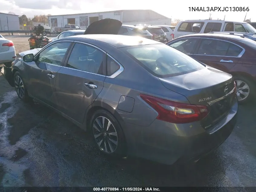 2018 Nissan Altima 2.5 Sl VIN: 1N4AL3APXJC130866 Lot: 40770894