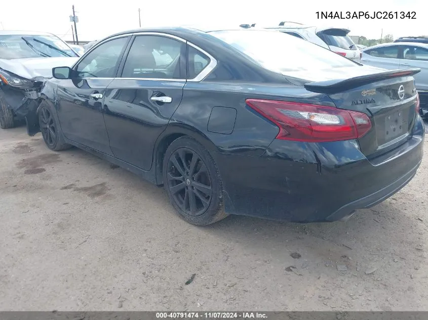 1N4AL3AP6JC261342 2018 Nissan Altima 2.5 Sr