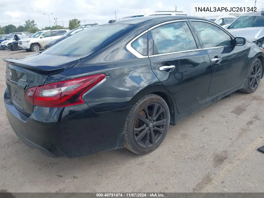 1N4AL3AP6JC261342 2018 Nissan Altima 2.5 Sr