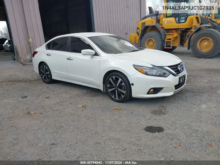 1N4AL3AP9JC107935 2018 Nissan Altima 2.5 Sr