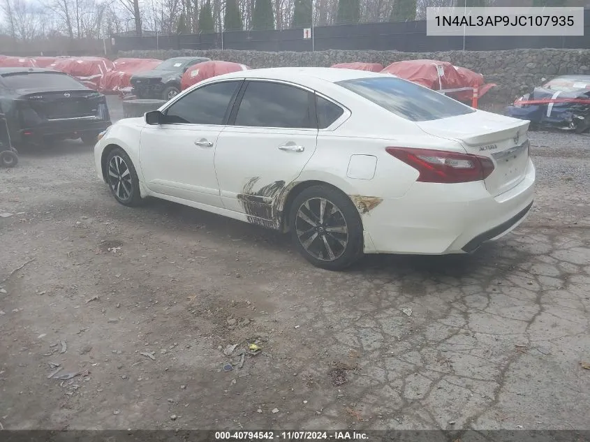 1N4AL3AP9JC107935 2018 Nissan Altima 2.5 Sr