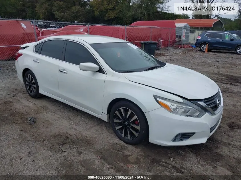 2018 Nissan Altima 2.5 Sv VIN: 1N4AL3APXJC176424 Lot: 40825060