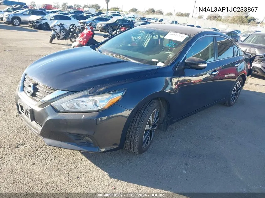 2018 Nissan Altima 2.5 Sv VIN: 1N4AL3AP1JC233867 Lot: 40910287