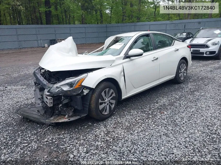 2019 Nissan Altima 2.5 S VIN: 1N4BL4BV3KC172840 Lot: 39372922