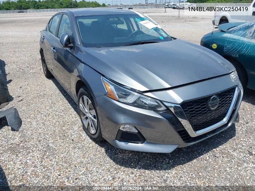 2019 Nissan Altima 2.5 S VIN: 1N4BL4BV3KC250419 Lot: 39444710