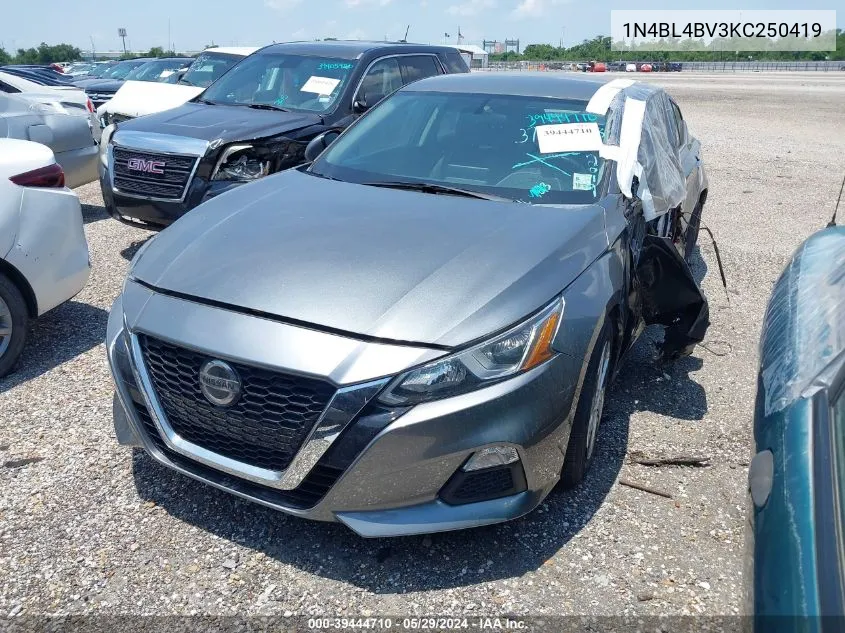 2019 Nissan Altima 2.5 S VIN: 1N4BL4BV3KC250419 Lot: 39444710