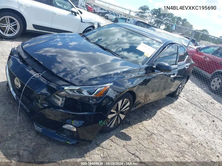 1N4BL4EVXKC195690 2019 Nissan Altima 2.5 Sl