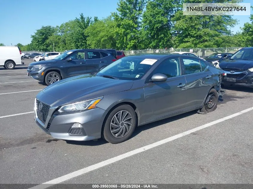 1N4BL4BV5KC227644 2019 Nissan Altima 2.5 S