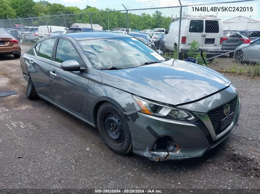 2019 Nissan Altima 2.5 S VIN: 1N4BL4BV5KC242015 Lot: 39525854