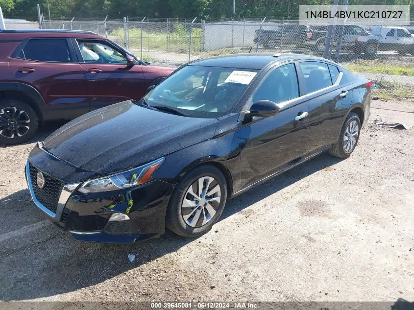 2019 Nissan Altima 2.5 S VIN: 1N4BL4BV1KC210727 Lot: 39645081