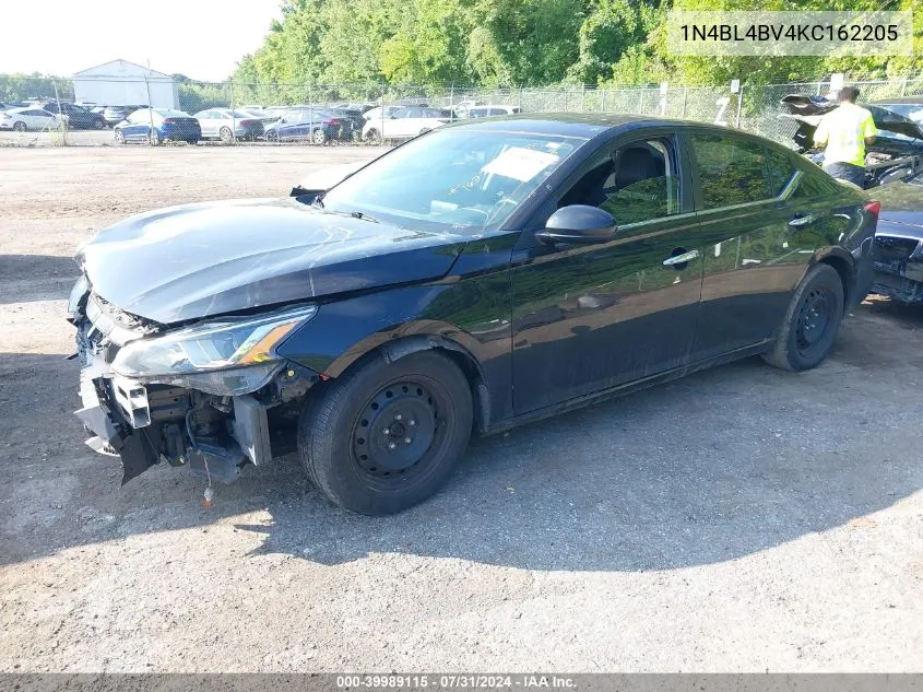 2019 Nissan Altima 2.5 S VIN: 1N4BL4BV4KC162205 Lot: 39989115