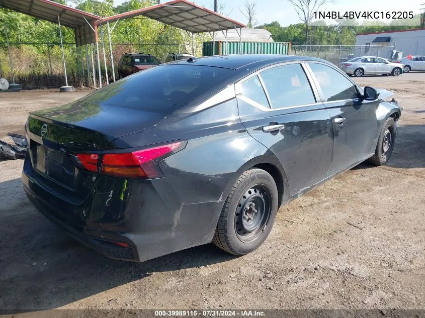 2019 Nissan Altima 2.5 S VIN: 1N4BL4BV4KC162205 Lot: 39989115