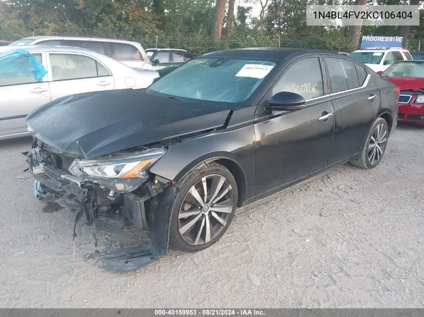 1N4BL4FV2KC106404 2019 Nissan Altima Platinum