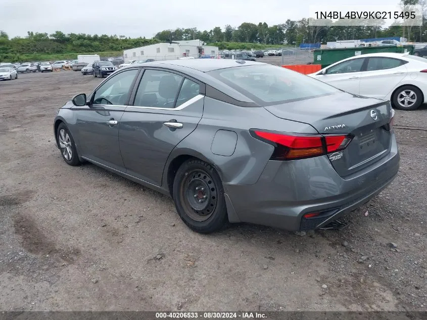 1N4BL4BV9KC215495 2019 Nissan Altima 2.5 S