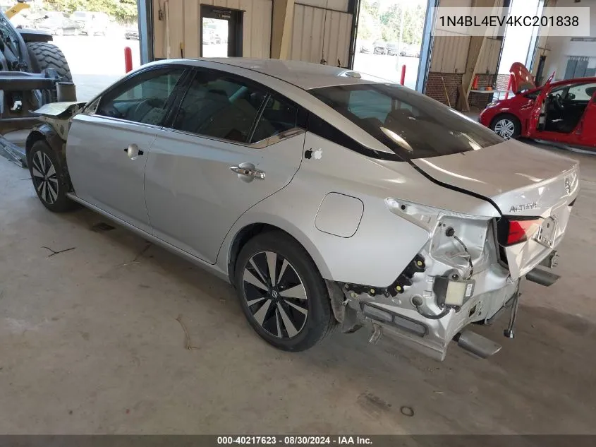 1N4BL4EV4KC201838 2019 Nissan Altima 2.5 Sl