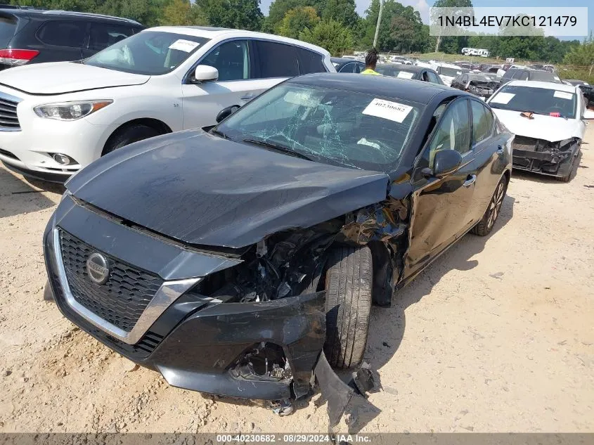 2019 Nissan Altima 2.5 Sl VIN: 1N4BL4EV7KC121479 Lot: 40230682