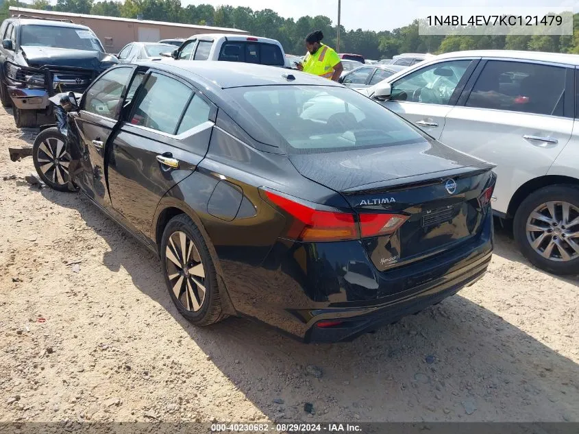 2019 Nissan Altima 2.5 Sl VIN: 1N4BL4EV7KC121479 Lot: 40230682