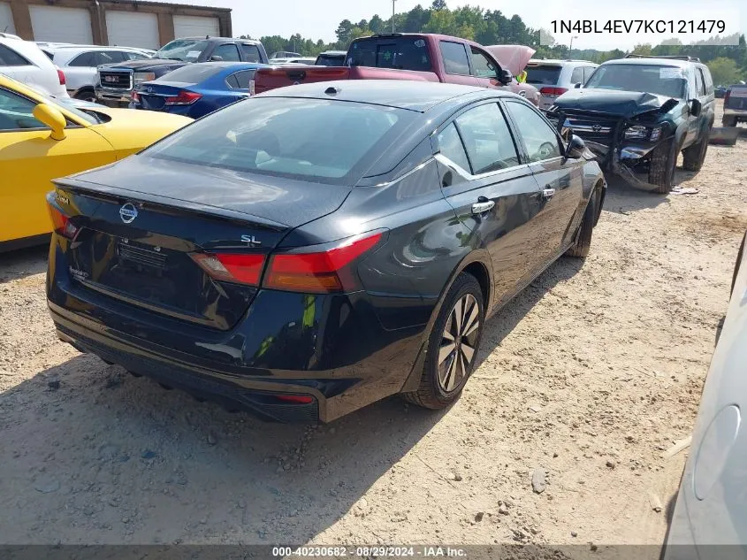 2019 Nissan Altima 2.5 Sl VIN: 1N4BL4EV7KC121479 Lot: 40230682