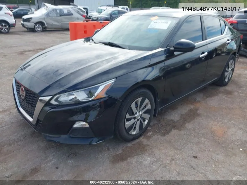 1N4BL4BV7KC143017 2019 Nissan Altima 2.5 S