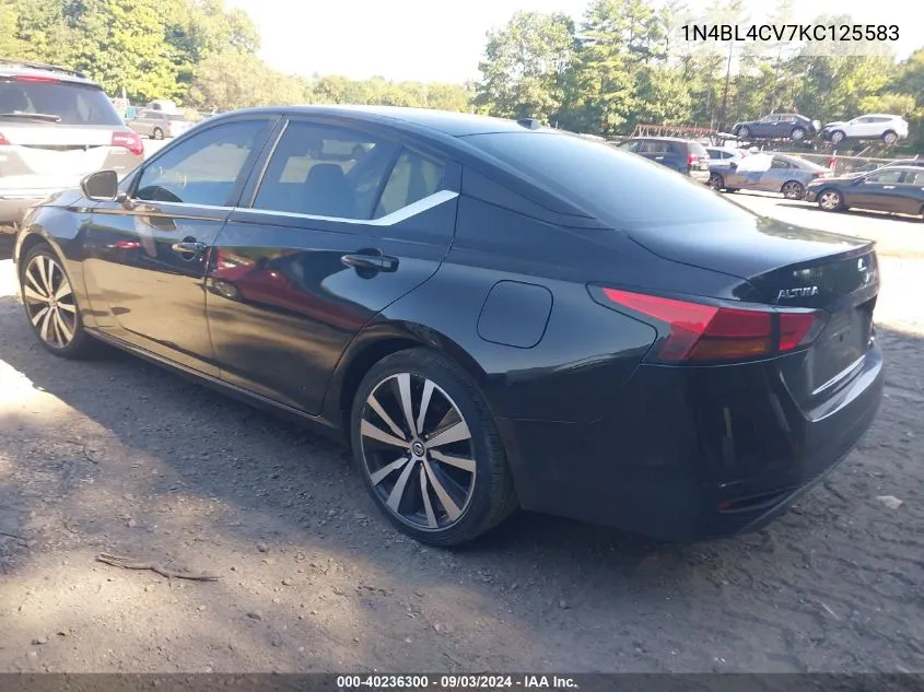 1N4BL4CV7KC125583 2019 Nissan Altima 2.5 Sr