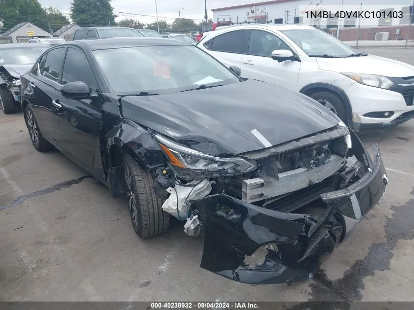 1N4BL4DV4KC101403 2019 Nissan Altima 2.5 Sv