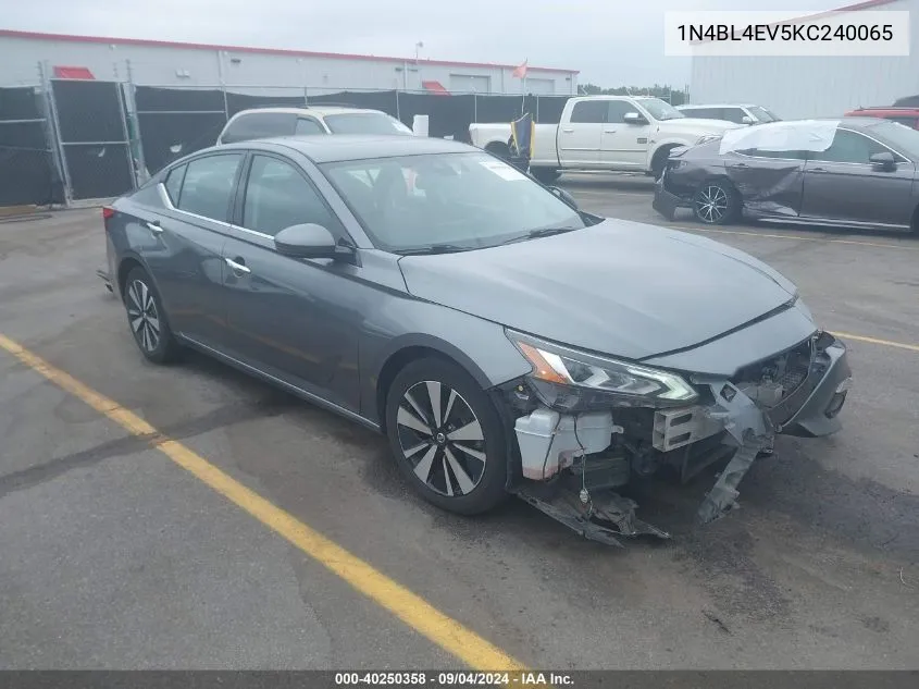 1N4BL4EV5KC240065 2019 Nissan Altima 2.5 Sl