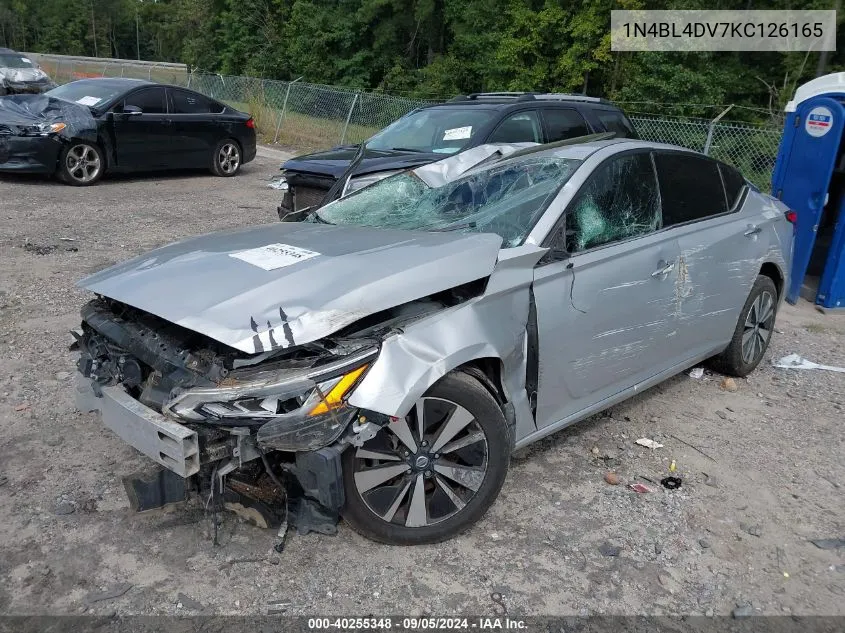 1N4BL4DV7KC126165 2019 Nissan Altima Sv