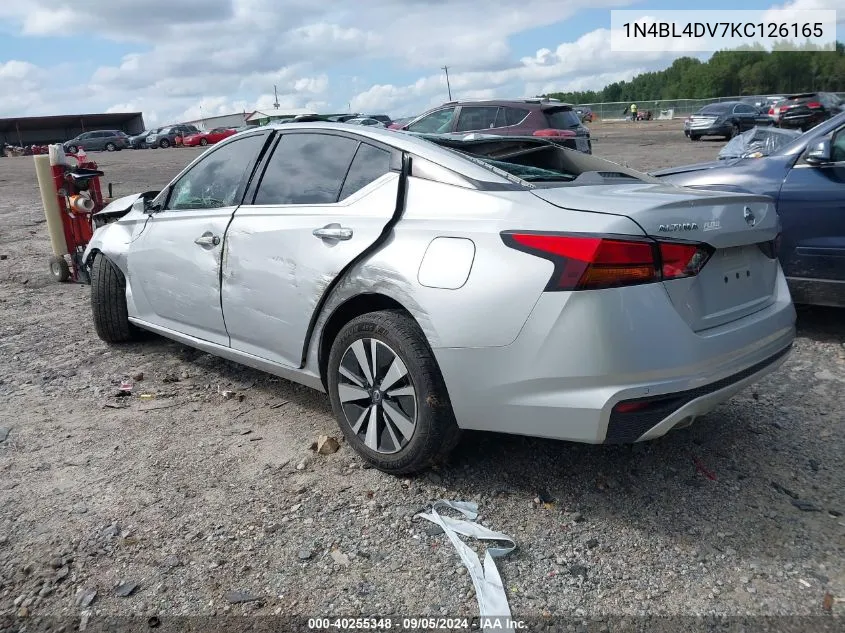 2019 Nissan Altima Sv VIN: 1N4BL4DV7KC126165 Lot: 40255348