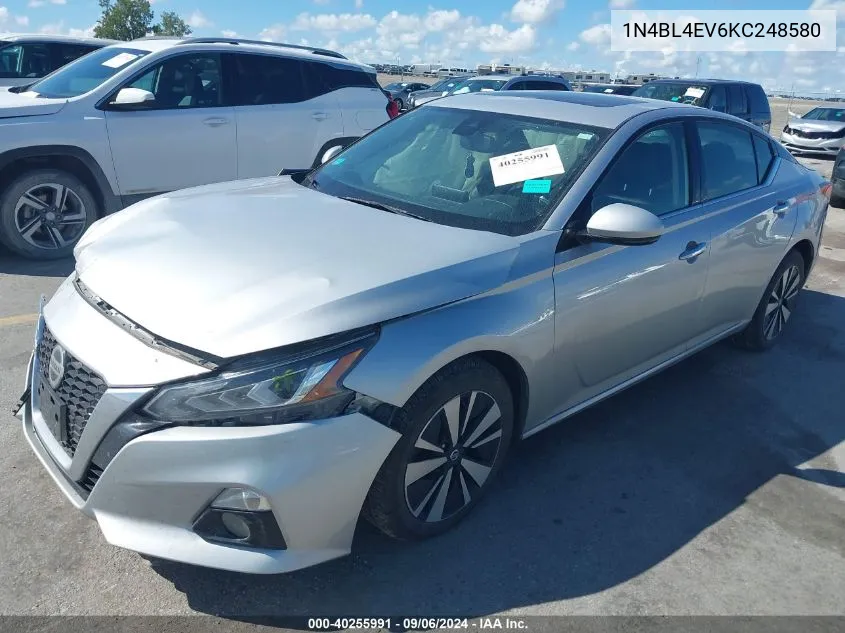 2019 Nissan Altima 2.5 Sl VIN: 1N4BL4EV6KC248580 Lot: 40255991