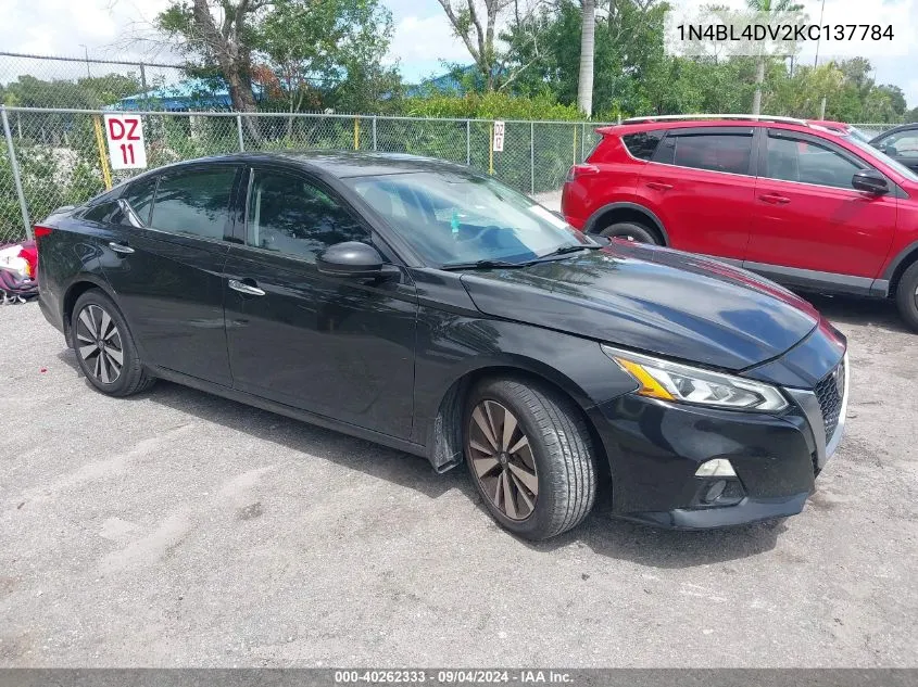 2019 Nissan Altima 2.5 Sv VIN: 1N4BL4DV2KC137784 Lot: 40262333