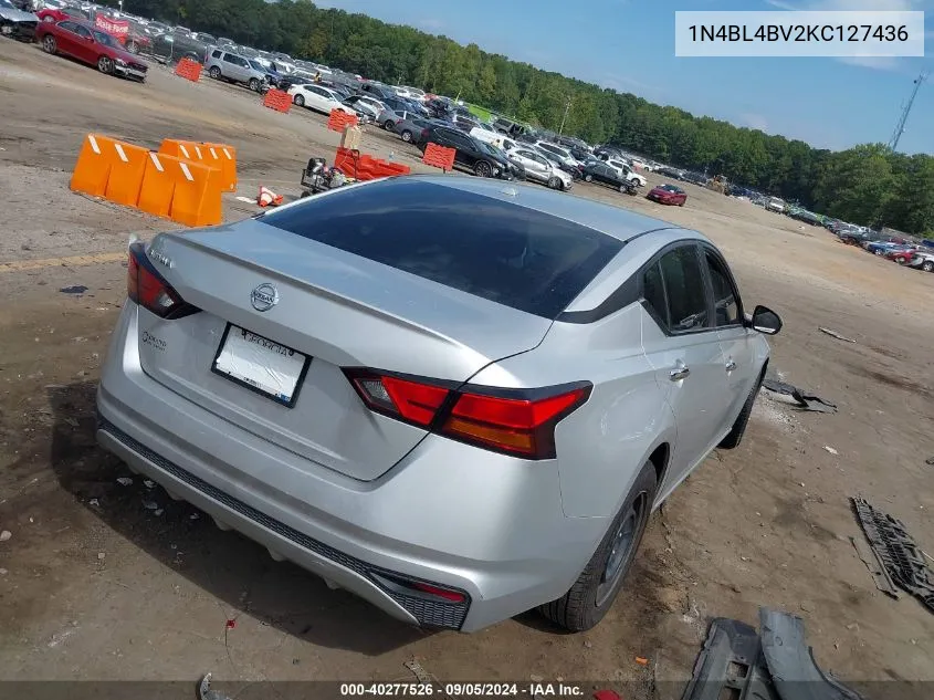 1N4BL4BV2KC127436 2019 Nissan Altima 2.5 S