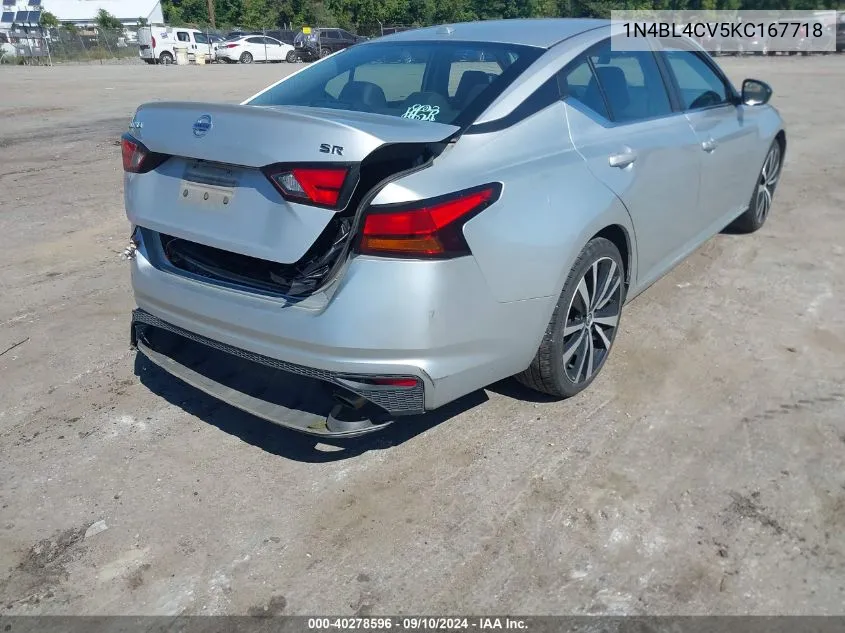 1N4BL4CV5KC167718 2019 Nissan Altima 2.5 Sr