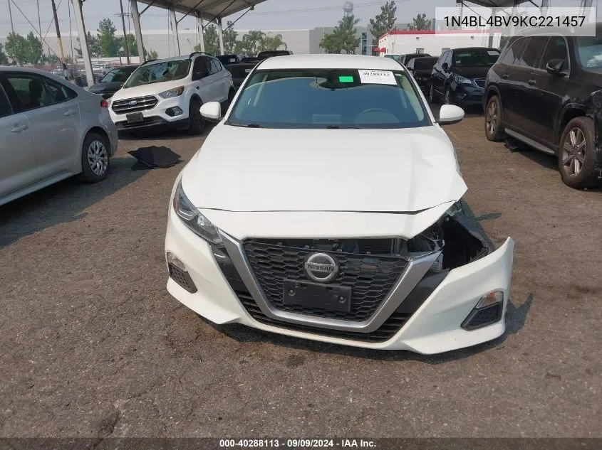 2019 Nissan Altima 2.5 S VIN: 1N4BL4BV9KC221457 Lot: 40288113