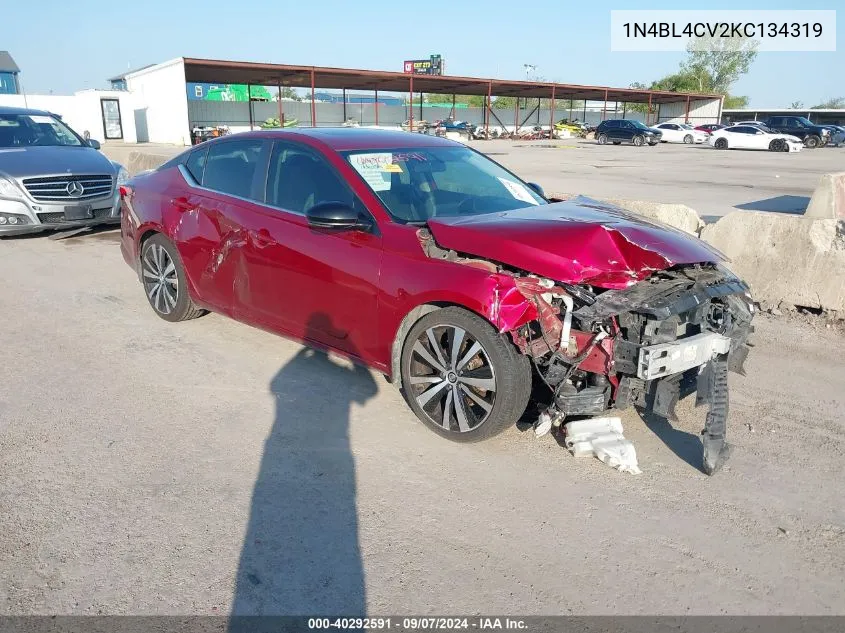 1N4BL4CV2KC134319 2019 Nissan Altima Sr