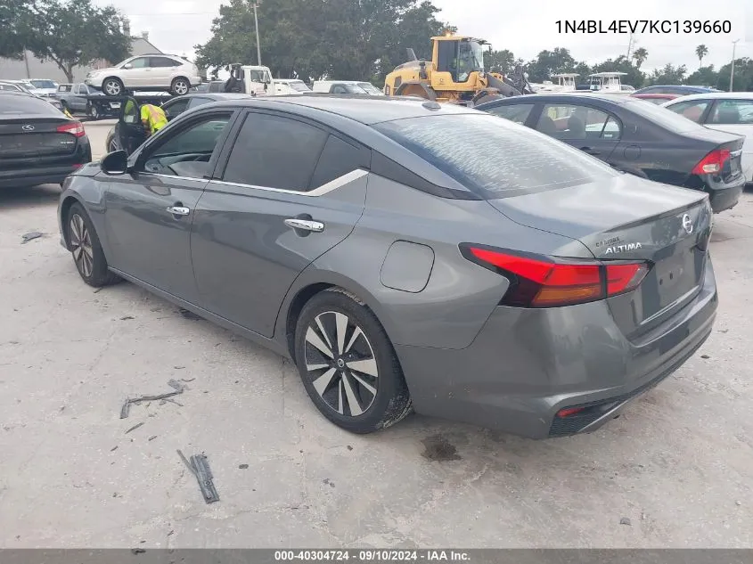 1N4BL4EV7KC139660 2019 Nissan Altima Sl