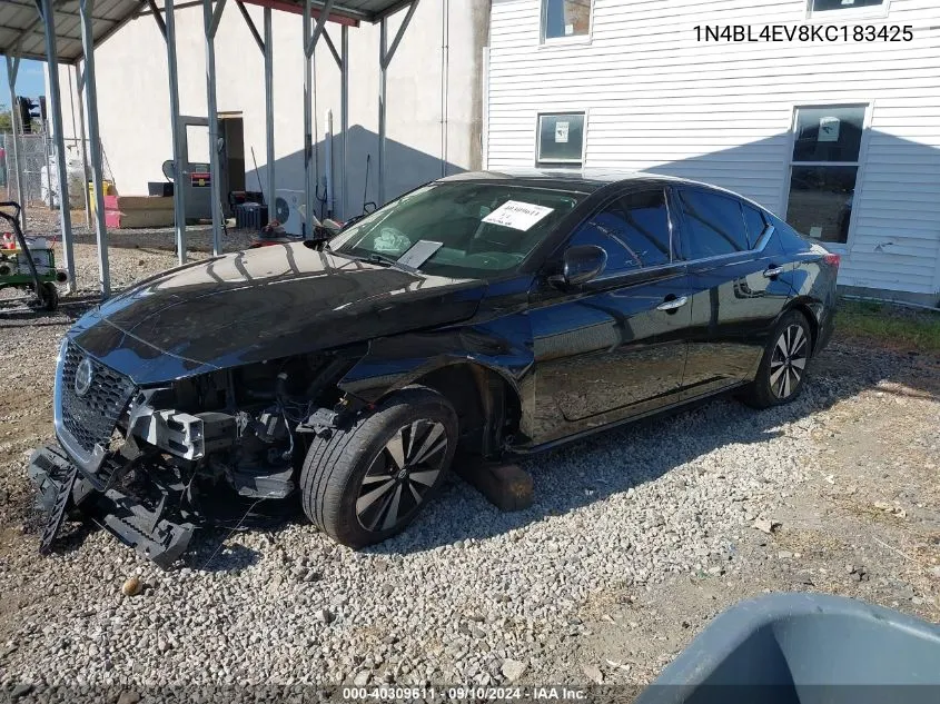 1N4BL4EV8KC183425 2019 Nissan Altima 2.5 Sl