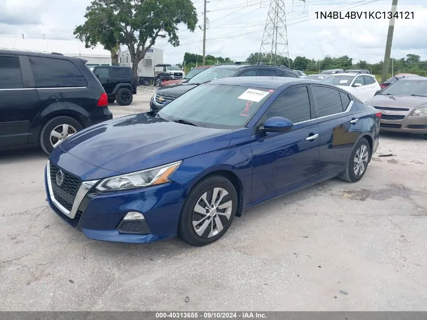 2019 Nissan Altima 2.5 S VIN: 1N4BL4BV1KC134121 Lot: 40313655