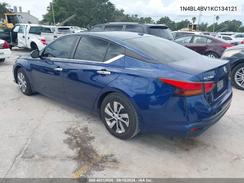 1N4BL4BV1KC134121 2019 Nissan Altima 2.5 S