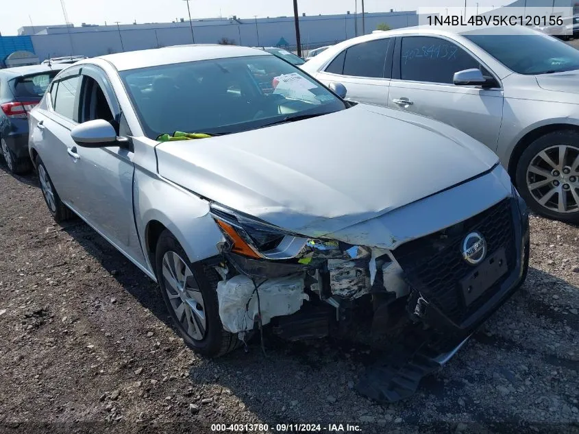 2019 Nissan Altima 2.5 S VIN: 1N4BL4BV5KC120156 Lot: 40313780