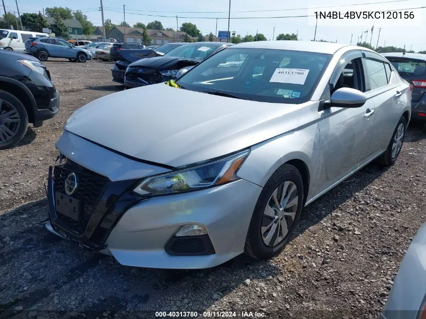 2019 Nissan Altima 2.5 S VIN: 1N4BL4BV5KC120156 Lot: 40313780