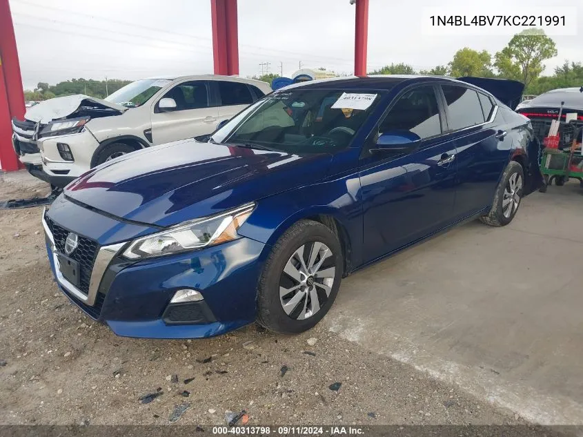 1N4BL4BV7KC221991 2019 Nissan Altima S