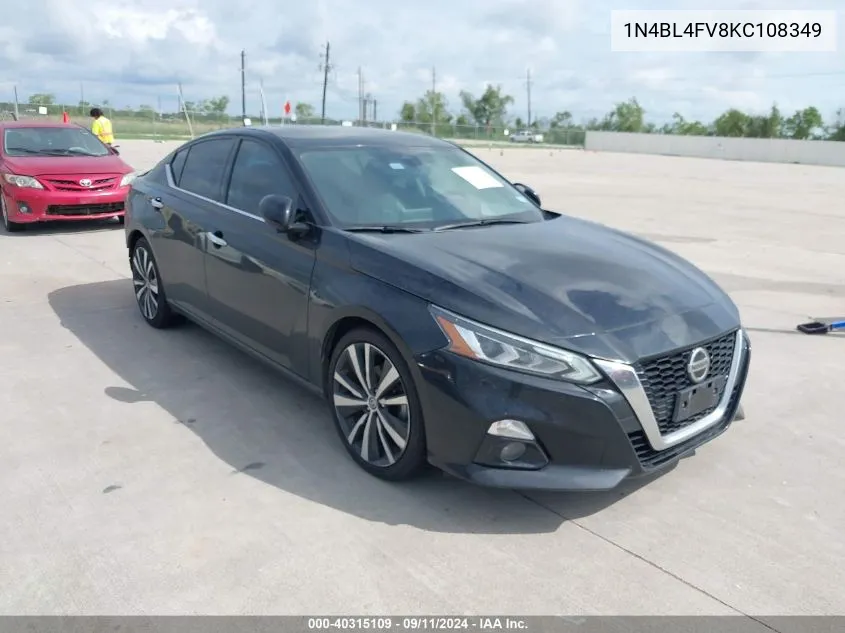 2019 Nissan Altima 2.5 Platinum VIN: 1N4BL4FV8KC108349 Lot: 40315109