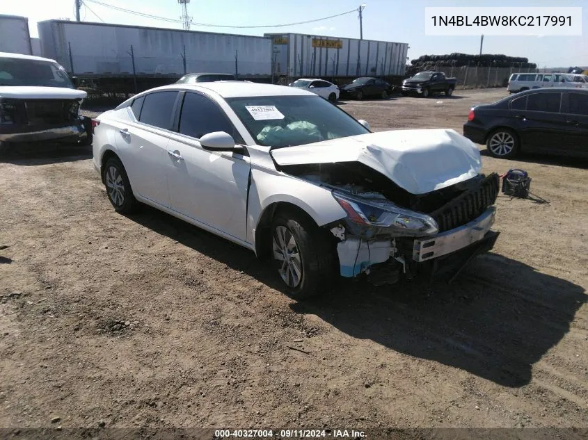 2019 Nissan Altima 2.5 S VIN: 1N4BL4BW8KC217991 Lot: 40327004