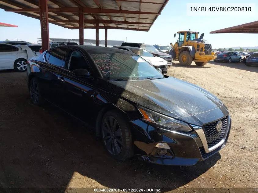 1N4BL4DV8KC200810 2019 Nissan Altima Sv