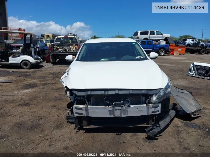 1N4BL4BV9KC114439 2019 Nissan Altima 2.5 S