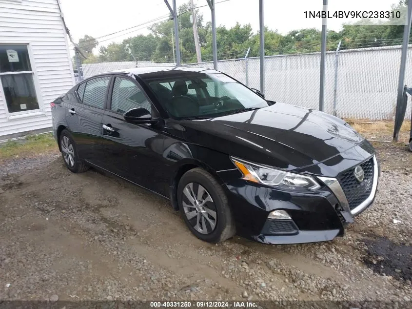 2019 Nissan Altima 2.5 S VIN: 1N4BL4BV9KC238310 Lot: 40331250