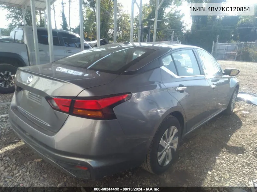 1N4BL4BV7KC120854 2019 Nissan Altima 2.5 S