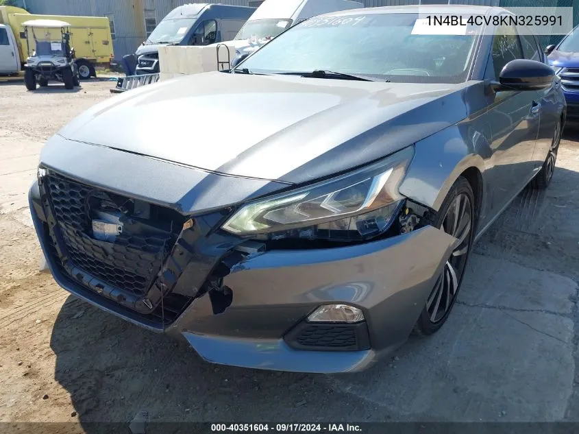 1N4BL4CV8KN325991 2019 Nissan Altima 2.5 Sr