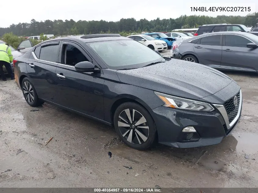 1N4BL4EV9KC207215 2019 Nissan Altima 2.5 Sl