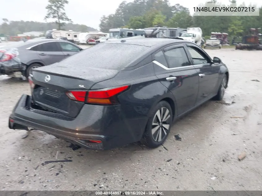 1N4BL4EV9KC207215 2019 Nissan Altima 2.5 Sl